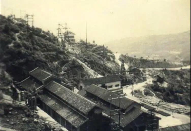 1960年,瑶岗仙钨矿矿区.