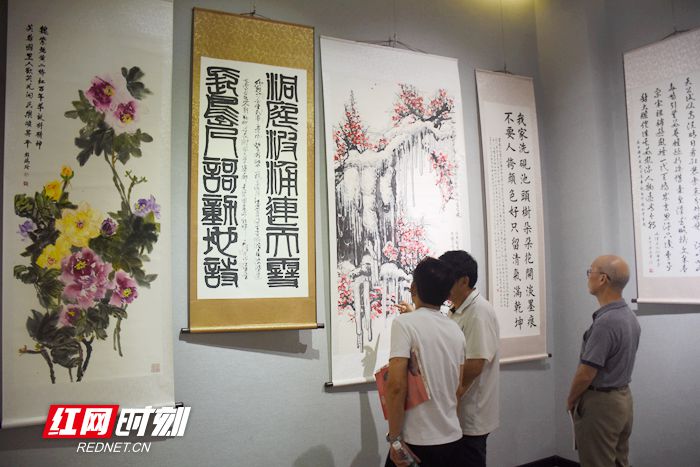 书画凝情颂党恩 庆祝中国共产党成立100周年书画展长沙开幕