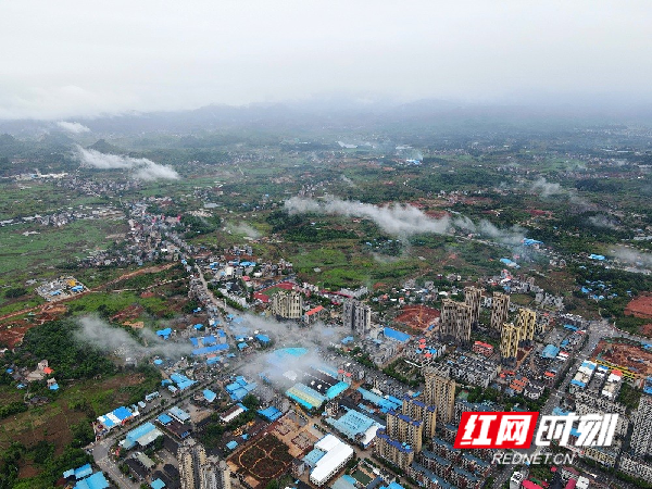 视频丨湖南新田:雨后初歇云雾美_新田县_湖南频道