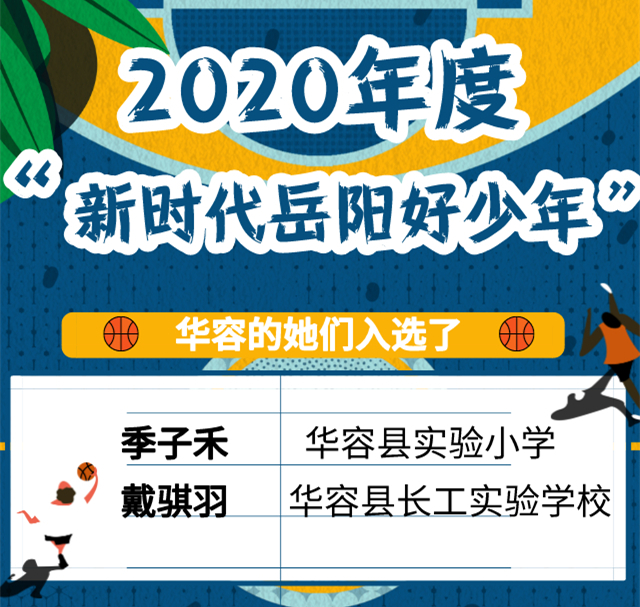 12月21日,2020年度"新时代岳阳好少年"名单公布,华容县实验小学季子禾