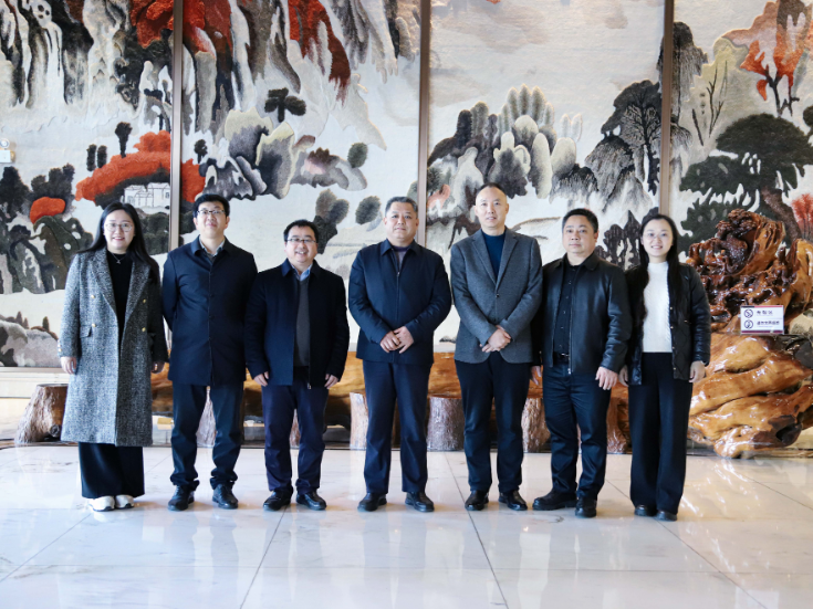 湖南农业大学商学院院长、教授杨亦民带队到理想华莱调研