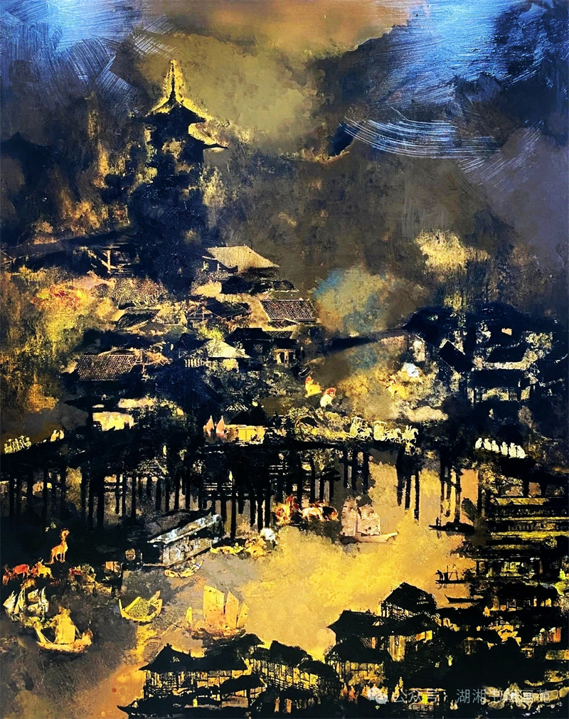 东方意向 油 120X150 Cm 赵天奇_副本.jpg