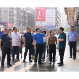 邓碧波带队督导省级文明城市创建环境卫生整治工作