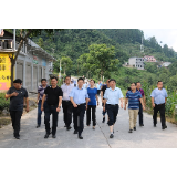 郭碧勋赴西北乡镇督导防汛抗灾工作