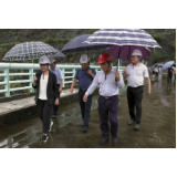 罗翠林到我县督导防汛救灾工作