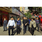 石门商业步行街获省商务厅点赞