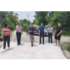 磨市镇长峪村：驻村组长单位开展实地调研