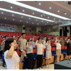 石门四中：全体党员教师观看庆祝中国共产党成立100周年大会