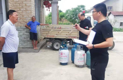 易家渡镇：开展燃气隐患大排查大整治行动