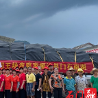 石门：15万元爱心蔬菜“快递”河南新乡洪灾一线