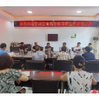 鼎城区考察调研我县生态环境工作