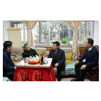 邓碧波走访慰问部分退休老领导