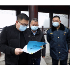 县领导督导春运安全和疫情防控工作