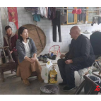  石门县供销社：走访慰问离休干部