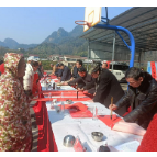 蒙泉镇两河口村：挥毫赠温暖  墨香迎新春