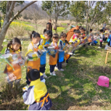 磨市镇：描画春天暖童心  户外体验伴成长