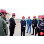 吴兴国调研重点项目建设工作
