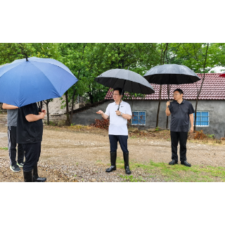 吴兴国赴夹山镇督导防汛备汛工作