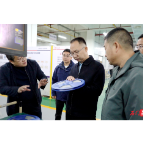 张世田走访调研联系服务企业