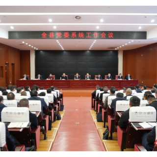 全县党委系统工作会议召开
