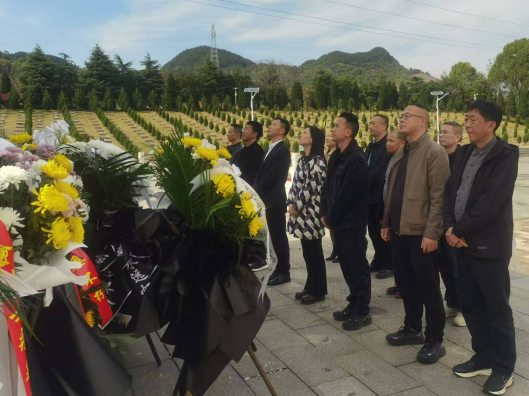 县科技局：开展清明祭扫活动