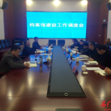 县领导调度新档案馆建设工作