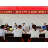 市政协调研罗坪民族文化资源挖掘保护工作