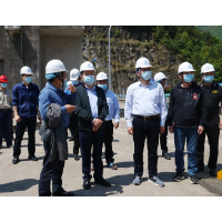 长江委调研组来石调研防汛备汛工作和抽水蓄能电站项目