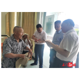 县领导赴联点乡镇易家渡督导当前重点工作