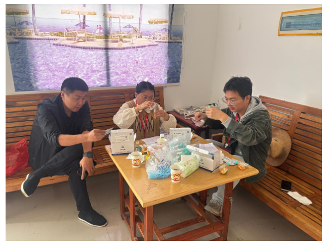 三圣乡：开展柑橘农残快检 