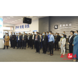 来石嘉宾参观考察我县重点项目建设