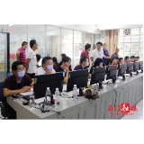 省教育考试院巡视组冒雨巡视石门一中考点