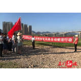 石门县农业农村局开展清理地笼网具专项整治行动