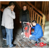 夹山管理处排查隐患确保假期旅游安全