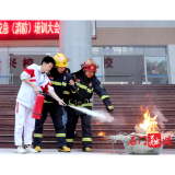 石门一中：消防演练 防患未“燃”