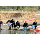 仙阳湖管理处：开展2021年鱼类人工增殖  放流活动