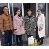 楚江街道双红社区：心系退捕渔民  节前走访慰问