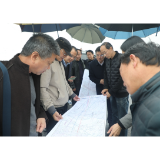 中铁第一勘探设计院集团专家来石踏勘调研石门至张家界高铁连接线