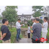 易家渡镇：省污水治理专家组调研易家渡镇污水处理厂
