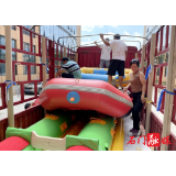 石门高新区爱心企业捐赠皮筏艇 助力灾区抗洪抢险