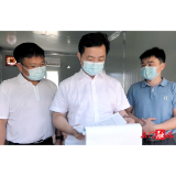 刘国龙到我县调研检查疫情防控网格化工作