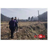 磨市镇白岩壁村：抢抓好天气翻耕烟地