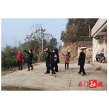 新铺镇：保安促稳迎新春