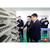 邓碧波赴企业开展“纾困增效”现场办公