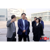 丁克刚调研督导县科技馆建设工作