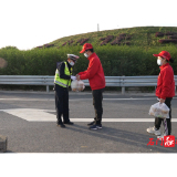 石门：爱心市民义务送餐  服务一线防疫人员