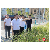 邓碧波调研梯位、厕位、车位建设工作