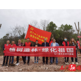县农业农村局：组织党员志愿者开展春季义务植树活动