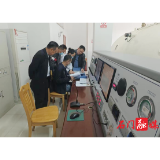 市市场监管局来石督导特种设备安全工作