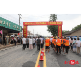 S237曹市至牌楼段公路完成提质改造顺利通车